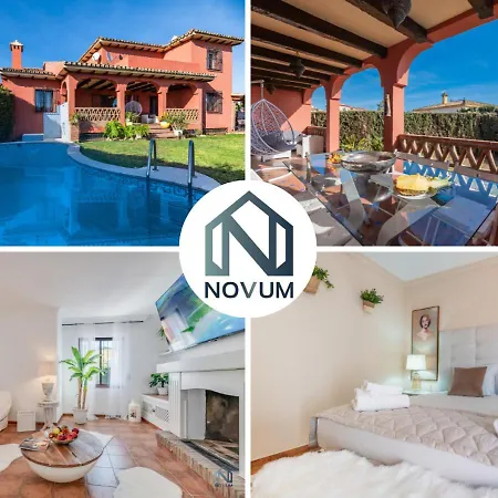 Classic 5 Bdrm Andalucian W Pool & Sea View 公寓 *